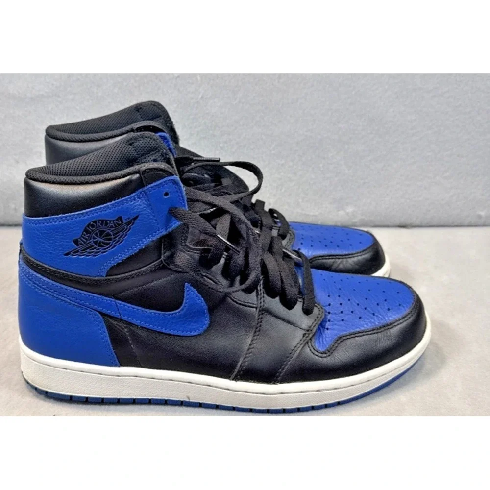 Nike Air Jordan 1 High Retro OG Royal Black 2017 Men Sz 10.5 (555088-007)